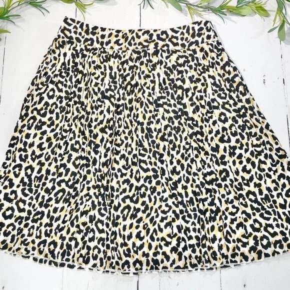 J. Crew Dresses & Skirts - Cheetah print J crew skirt
